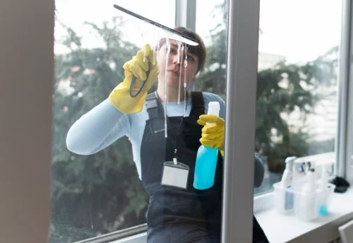 Nettoyage de vitres intérieures et extérieures à Arces